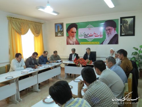 برگزاری اولین جلسه انجمن میراث فرهنگی شهرستان آق قلا