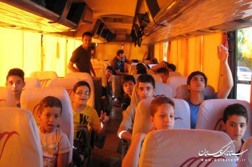 نخستین کاروان ورزشی دانش آموزان پسر به مشهد مقدس اعزام شدند