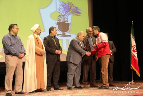 مدیر عامل جمعیت هلال احمر استان گلستان، مدیر برتر در پاسخگویی و تعامل با رسانه 