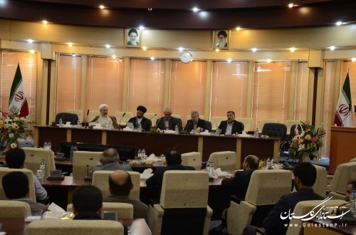 جلسه مشترک معاون عمرانی استاندار و اعضای کمیسیونهای ماده صد شهرها