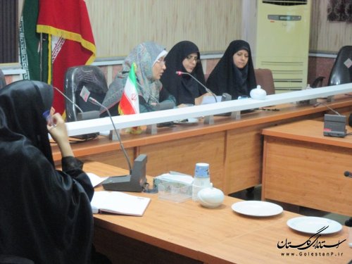 جلسه کارگروه بانوان شهرستان ترکمن تشکیل شد