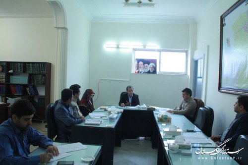جلسه کارگروه پیشگیری از سرقت در فرمانداری شهرستان گرگان برگزار شد