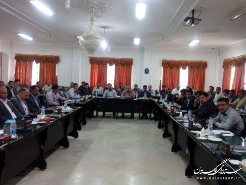 پنجمین جلسه شورای اداری شهرستان علی آباد کتول برگزارشد
