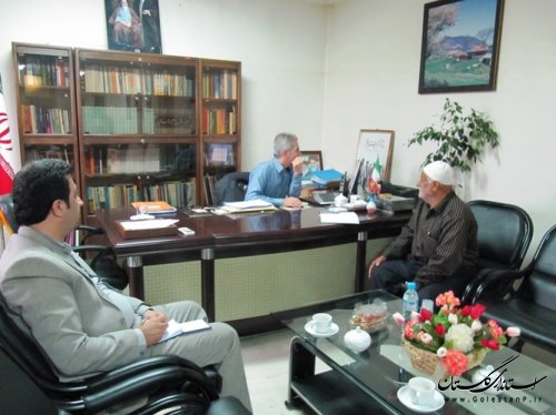 ملاقات عمومی فرماندار کردکوی با مردم شهرستان