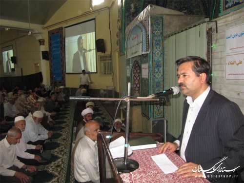 اجرای 29 طرح هادی روستایی راه آورد اقدامات دولت در شهرستان گنبد کاووس است