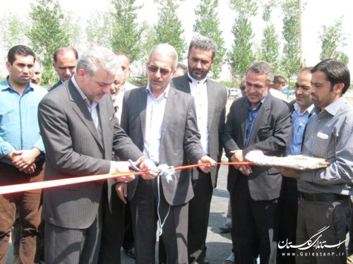 افتتاح 83 پروژه عمرانی و اشتغالزایی هفته دولت شهرستان کردکوی