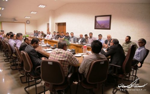 برگزاری جلسه مشترک صاحبان مجاری عرضه فراورده های نفتی غرب و شرق استان