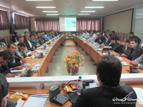 پنجمین جلسه شورای اداری شهرستان ترکمن تشکیل شد