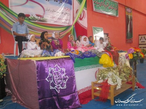 برگزاری جشن ازدواج آسمانی و کارگاه آموزشی ویژه زوج های جوان در شهرستان رامیان