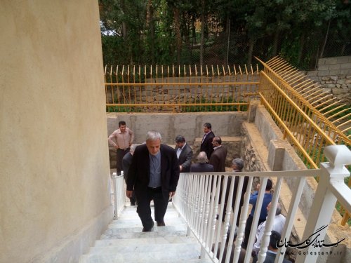 افتتاح ساختمان اداری و مهمانسرای دهیاری روستای پاقلعه