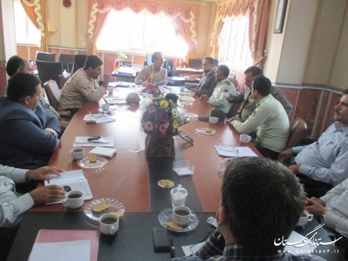 جلسه کمیسیون مبارزه با قاچاق کالا و ارز شهرستان ترکمن تشکیل شد