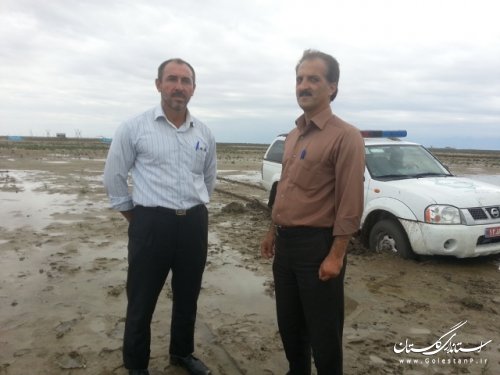 بازدید بازرس ویژه وزارت کشور از سواحل بندر ترکمن