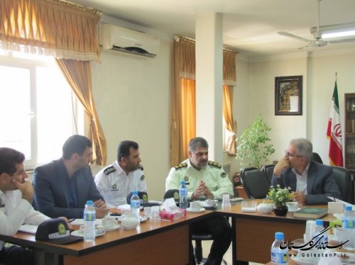 فرماندار کردکوی بر ضرورت تامین امنیت ترافیکی در سطح شهرستان تاکید کرد