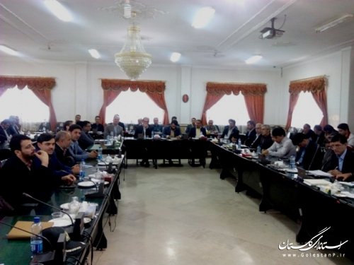 هفتمین جلسه شورای اداری علی اباد کتول برگزار شد 