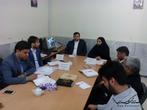 جلسه شورای ساماندهی امور سالمندان شهرستان علی آبا کتول