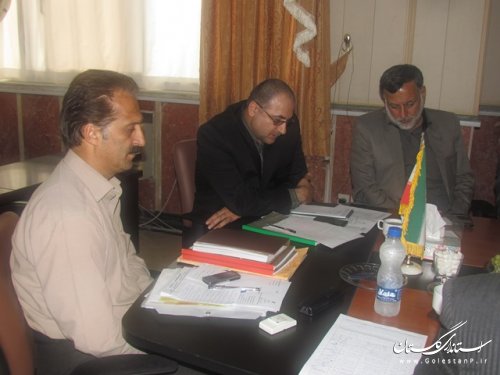جلسه هماهنگی سرشماری آزمایشی در شهرستان ترکمن برگزار شد