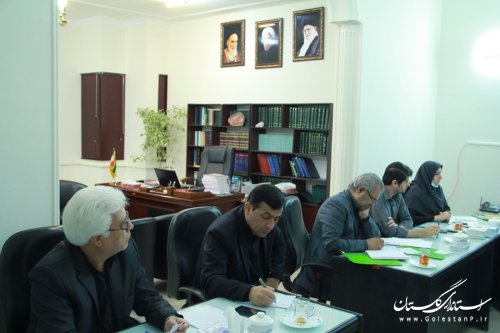 جلسه شورای معاونین و شورای تحول اداری در فرمانداری گرگان برگزار شد