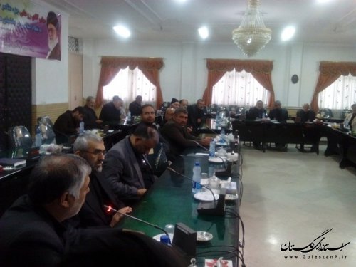 برگزاری جلسه مسئولین هیئت های مذهبی با فرماندار علی آبادکتول