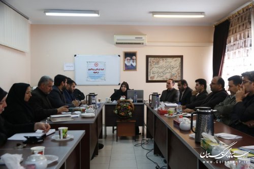 هفتمین جلسه کمیته فرهنگی و پیشگیری استان دراداره کل بهزیستی