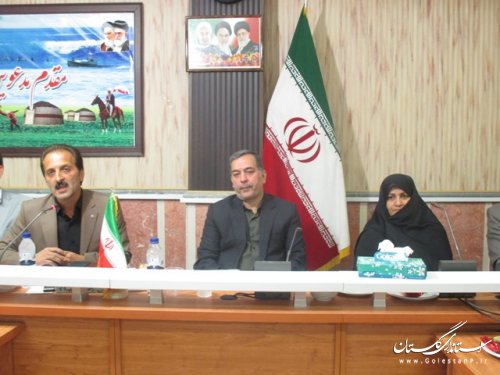 ششمین جلسه شورای اداری شهرستان ترکمن با حضور معاون استاندار برگزار شد