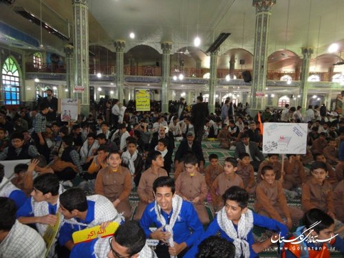 برگزاری مراسم با شکوه راهپیمائی 13 آبان درعلی آباد کتول