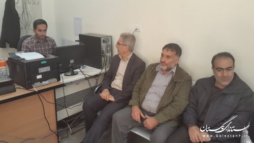 بازدید سرزده فرماندار از اداره ثبت احوال کردکوی