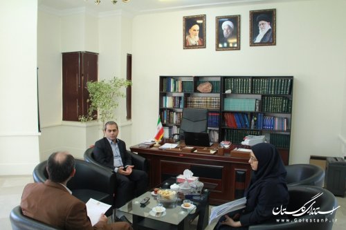 جلسه بررسی مصوبات شورای اسلامی شهر گرگان در کمیته انطباق فرمانداری