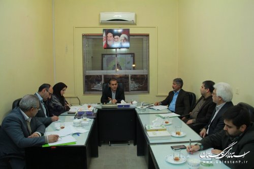 جلسه شورای معاونین و تحول اداری شهرستان گرگان برگزار شد