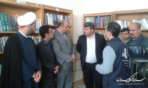 افتتاح کتابخانه های عمومی شهری و روستایی در شهرستان رامیان