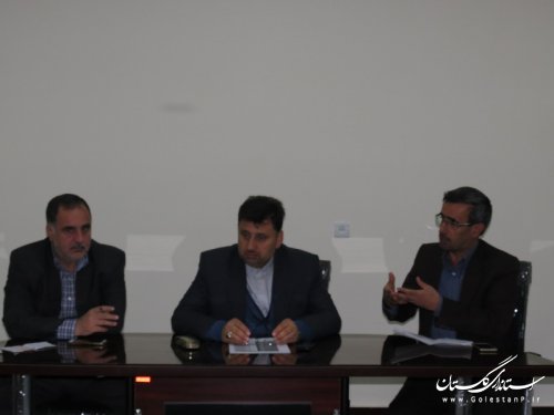 هفتمین جلسه ستاد انتخابات شهرستان گالیکش برگزار شد