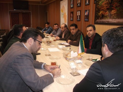 تشکیل دهمین جلسه ستاد انتخابات شهرستان رامیان