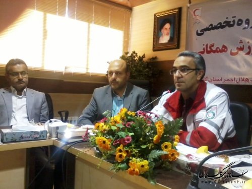 کارگروه تخصصی امداد و نجات مدیریت بحران استان در گرگان برگزار شد