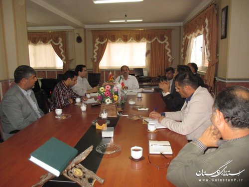پنجمین جلسه سرشماری آزمایشی نفوس و مسکن شهرستان ترکمن تشکیل شد