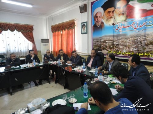 جلسه مشترک کمیته فناوری اطلاعات ستاد انتخابات استان درعلی آباد کتول