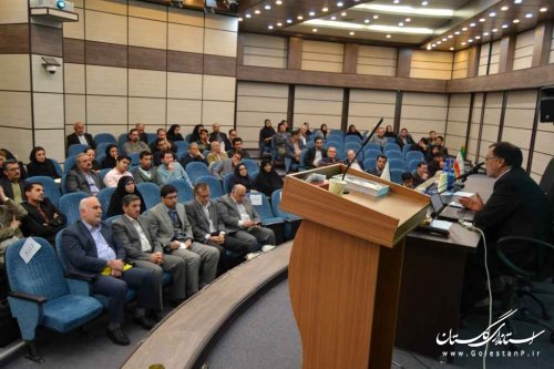 نشست مشاور رییس صندوق نوآوری و شکوفایی با شرکت های دانش بنیان گلستان