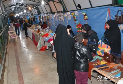 برگزاری نمایشگاه دستاوردهای کارآموزان مرکزآموزش فنی وحرفه ای گرگان