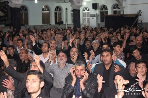 اجتماع باشکوه عزاداران اربعین حسینی در بندرگز