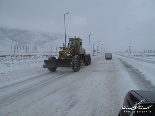 جاده خوش ييلاق در دو استان گلستان و سمنان بازگشايي شد/تردد با زنجير چرخ