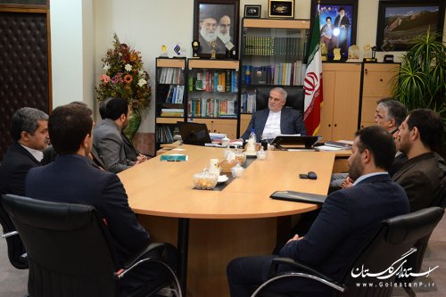 دیدار مدیرعامل شرکت دخانیات ایران با استاندار گلستان
