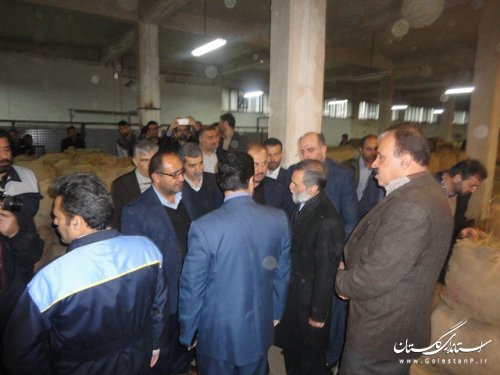 حضور مدیرعامل شرکت دخانیات ایران درعلی آباد کتول