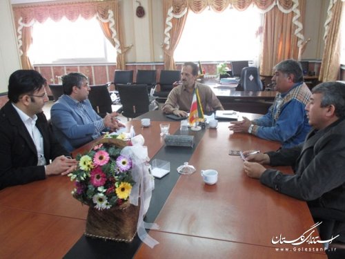 جلسه بررسی مشکلات واحدهای خبازی شهرستان ترکمن برگزار شد