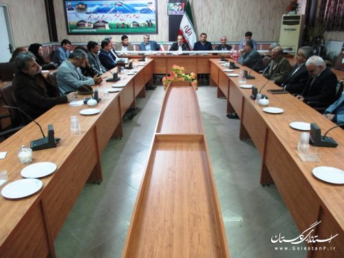 جلسه انتخاب اعضای هیات اجرایی پنجمین دوره مجلس خبرگان رهبری شهرستان ترکمن برگزار شد
