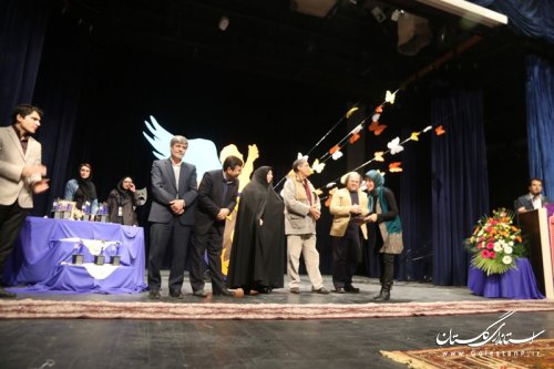 اختتامیه چهارمین جشنواره تئاتر معلولین منطقه کاسپین باحضور مدیرکل بهزیستی گلستان
