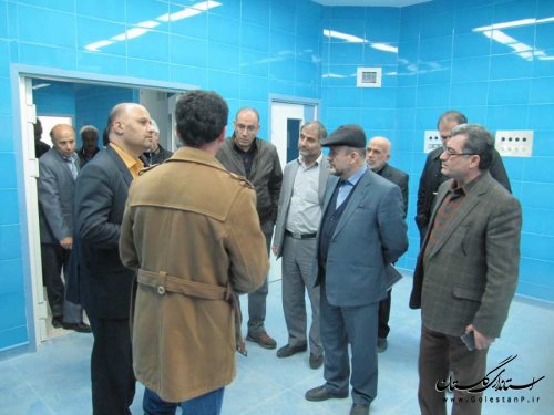 معاون وزیر راه و شهرسازی از بیمارستان بندرگز بازدید کرد
