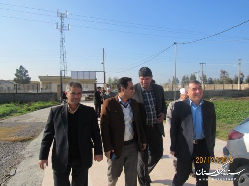 فرماندار گمیشان از مراکز بهداشتی روستاهای بخش گلدشت بازدید کرد
