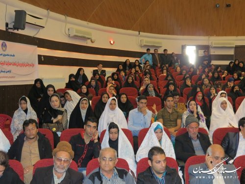 مراسم جشن  ازدواج ٨٢ نوعروس کمیته امداد امام (ره) شهرستان گالیکش