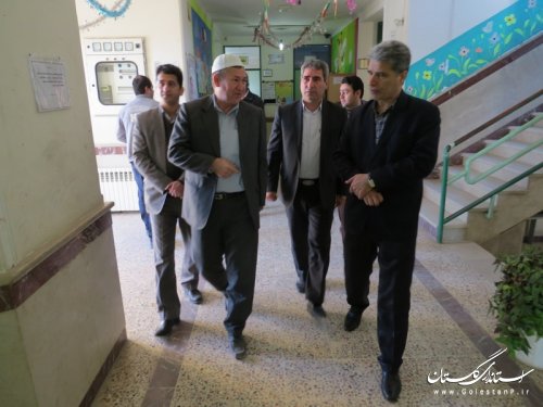 فرماندار آق قلا از آموزشگاه کودکان استثنایی گل محمدی بازدید کرد