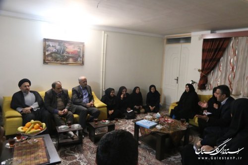 بازدید رئیس کل دادگستری ومدیرکل بهزیستی استان ازمرکز خانه سلامت دختران شهرستان گرگان