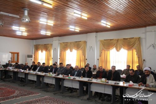 جلسه ستاد دهه فجر شهرستان گرگان تشکیل شد