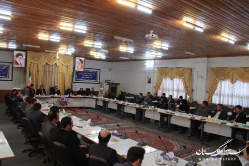 جلسه ستاد دهه فجر شهرستان گرگان تشکیل شد
